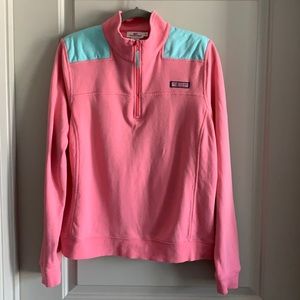 Vineyard Vines Pink Shep Pull-Over